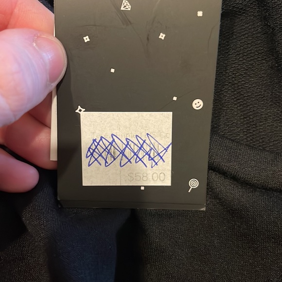 Terez girls large black and silver cold shoulder long sleeve top. NWT. - Picture 10 of 12